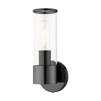 Livex Lighting Banca 1 - Light Sconce in  Black Chrome