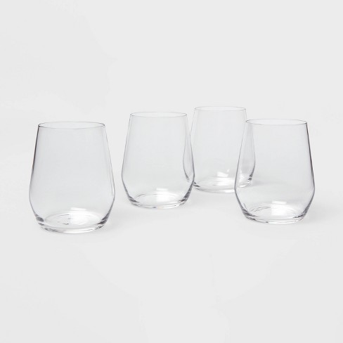 4pk Atherton Wine Glasses - Threshold™ - image 1 of 4