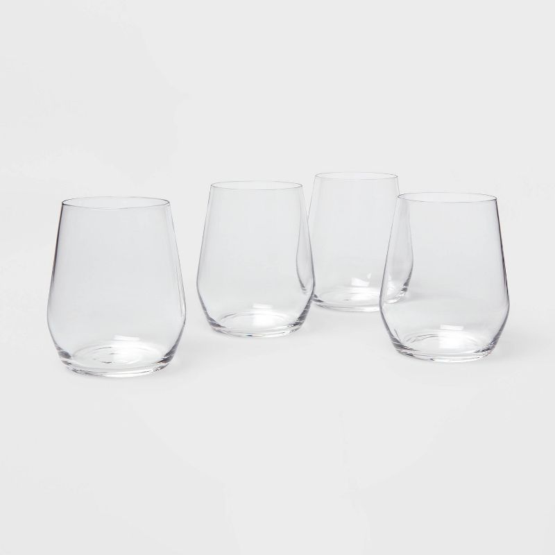 4pk Atherton Wine Glasses - Threshold™, 1 of 7