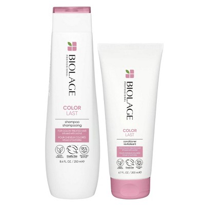Matrix Biolage Color Last Shampoo (8.5 oz) & Biolage Color Last Conditioner (6.7 oz) | Hair Colorlast Salon-Vibrant Hair - DUO SET Kit