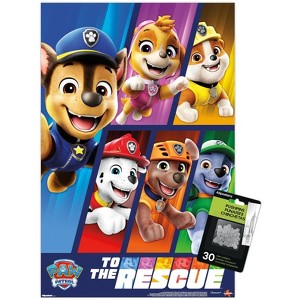 Trends International Nickelodeon Paw Patrol - To The Rescue Unframed Wall Poster Prints - 1 of 4