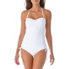 Anne Cole - Women's Twist Front Bandeaukini Swim Top - 2 of 4