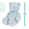 Baby GUND My First Friend Teddy Bear, Blue, Ultra Soft Animal Plush Toy for Babies and Newborns - 2 of 4