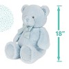 Baby GUND My First Friend Teddy Bear, Blue, Ultra Soft Animal Plush Toy for Babies and Newborns - image 2 of 4