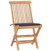 vidaXL Outdoor Dining Set Natural wood - 2 of 2