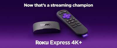 Roku Express 4K+ | Streaming Player HD/4K/HDR with Roku Voice Remote with  TV Controls, includes Premium HDMI® Cable Black 3941R2 - Best Buy