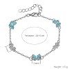 Silver Alloy Butterfly - Themed Modern Unisex Bracelet - 3 of 4