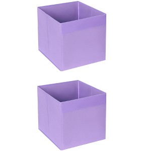 REGALWOVEN Fabric Reinforced Storage Bin for Organizing Clothes Books 2 Pcs - 1 of 4