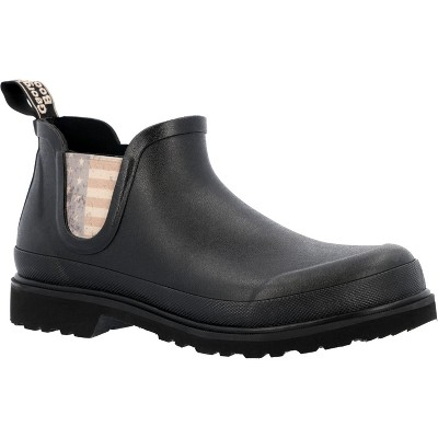 Men's Georgia Boot Waterproof Patriotic Rubber Romeo Shoe