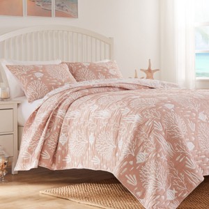 Greenland Home Fashions Marina 3-Piece King/Cal King Coverlet Set, 105x95 Inch - 1 of 4