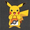 Juniors Womens Pokemon Halloween Trick or Treat Pikachu Festival Muscle Tee - 2 of 4