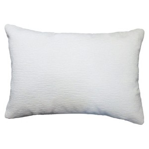 Solid Throw Pillow Lumbar Cream - Threshold , Ivory