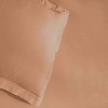 Premium Cotton 300 Thread Count Solid Duvet Cover Set by Blue Nile Mills - 3 of 4
