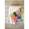 Daily Regina Designs Color Block Print Mid Century 80" x 60" Fleece Throw Blanket - Deny Designs - 2 of 2