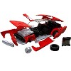 Skill 1 Model Kit 1968 Ford Mustang GT Red Snap Together Model by Airfix Quickbuild - 4 of 4