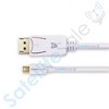 SatelliteSale Mini DisplayPort to Display Port DP Cable Male to Male 4K/30Hz 8.64Gbps Universal Wire PVC White Cord - 4 of 4