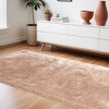HomeRoots 8' X 11' Beige Shag Hand Tufted Area Rug - 2 of 3