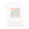 Simply Sage Market Checkered Flowers Short Sleeve Tee - 2 of 4