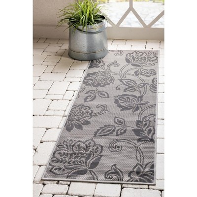 Unique Loom    Outdoor Botanical Floral Area Rug