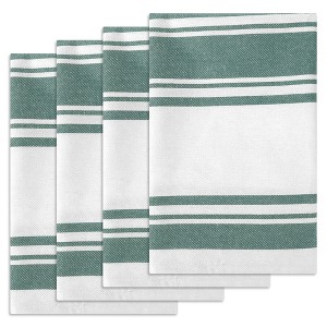Unique Bargains Cotton Soft Absorbent Kitchen Towels 20" x 28" - 1 of 4