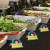 Big Dot of Happiness Happy Diwali - Festival of Lights Party Tent Buffet Card - Table Setting Name Place Cards - Set of 24 - 3 of 4