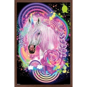 Trends International Sheena Pike - Unicorn Spirit Framed Wall Poster Prints - 1 of 4