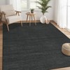 Modern Solid Living Room Rugs, Washable Non Slip Bedroom Carpet, Indoor Contemporary Area Rug for Home Decor - 2 of 4