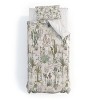 Deny Designs Twin/Twin Extra Long Whimsical Cactus Landscape Airy Duvet Cover and Pillow Sham Set Brown: 300 Thread Count, Woven Polyester - 2 of 4