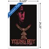 Trends International NBA Youngboy - Holy Framed Wall Poster Prints - 3 of 4