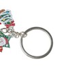Unique Bargains Christmas Keychain Double Ring Zinc Alloy Multi-colored 1 Pc - 3 of 3