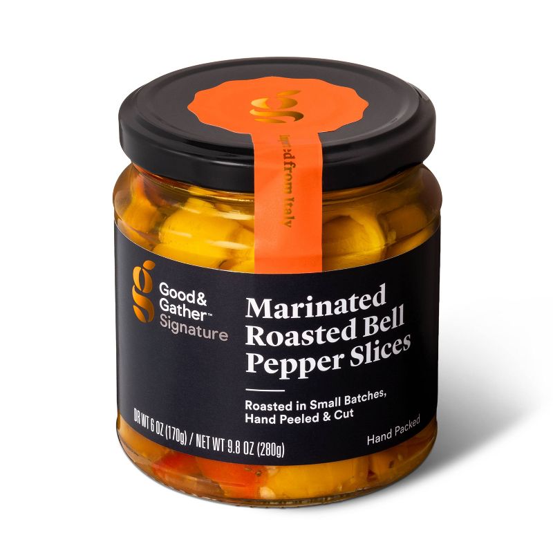 Signature Marinated Roasted Bell Pepper Strips - 9.8oz - Good &#38; Gather&#8482;, 4 of 6
