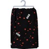 Decorative Towel Laughing Moon & Black Cat Halloween 100% Cotton Kitchen 101876 28.0 Inch Laughing Moon & Black Cat Halloween 100% Cotton Kitchen - 2 of 3