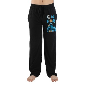 Sesame Street Black Sleep Pajama Pants - 1 of 2