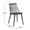 NicBex  Set of 2 Farmhouse Dining Chairs with Spindle Backrest,Dinner Chairs for Kitchen,Living Room - 3 of 4