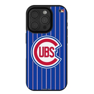 MLB Cooperstown Central Teams Pinstripe Bump Cell Phone Case for Apple iPhone - 1 of 4