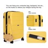 Wooakway Hardshell Suitcase Spinner Wheels PP Luggage Sets Lightweight Suitcase with TSA Lock,3-Piece Set - 2 of 4
