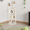 FDW 54/62/70/81 in Cat Tree Tower​​ Multi-Level Scratching Post & Play House for Indoor Cats/Kittens - 2 of 4