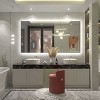 Apmir Super Bright 192 LEDs/m Back LED Lighted Anti-Fog Tempered Glass Bathroom/Vanity Mirror with ETL & 3-Year Warranty - 2 of 4