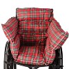 DMI Comfort Wheelchair Cushion & Pad, Wheelchair Seat Cushion, Recliner Cushion & Pillow, Cushion for Wheelchair Seat, Foam, 16 x 22 Inches, Plaid - 2 of 3