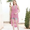 Anna-Kaci Women's Bohemian Crochet Lace Vest - 2 of 4