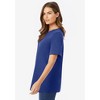 Woman Within Plus Size Perfect Short-Sleeve Crewneck Tee - 4 of 4