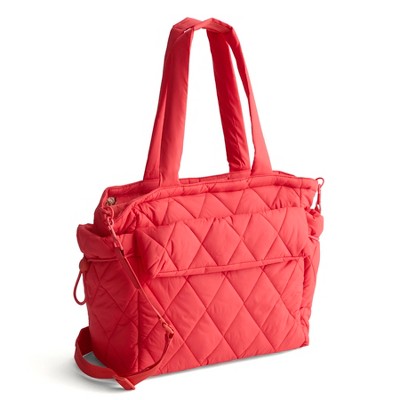 Vera Bradley Women's Featherweight Welland Diaper Bag Tote Bag