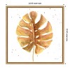 Amanti Art Golden Palm II by Yvette St. Amant Framed Canvas Wall Art - 4 of 4