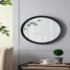 GlasFlength Decorative Wall Mirrors Circle Mirror Wall Mirror Antique Classic Mirror Decorative Mirror for Living Room, Black, 19.8"*19.8"*19.8" - 3 of 4