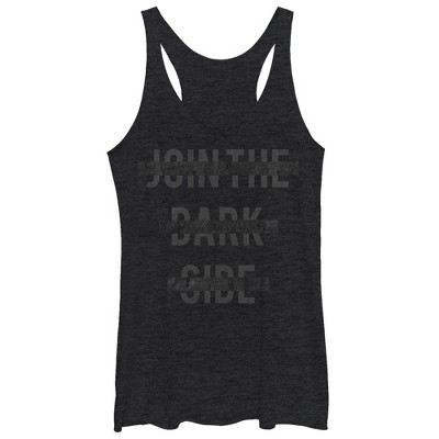 Women's Star Wars Censored Join The Dark Side Racerback Tank Top : Target