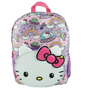 Hello Kitty Space Sequins 16″ Large School Backpack - 1 of 4