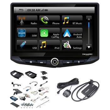 Stinger HEIGH10 UN1810 10" Touch Screen Receiver+Sirius XM Tuner+Install Kit