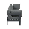 Meridian Furniture,Nizuc Water Resistant Fabric Outdoor Patio Modular Sofa - 3 of 4