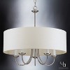 Urban Ambiance Luxury Transitional Chandelier,  21-1/8"H x 21-5/8"W,  Brushed Nickel Finish, UHP2280 - 3 of 4