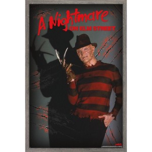 Trends International A Nightmare on Elm Street - Freddy Hall Framed Wall Poster Prints - 1 of 4